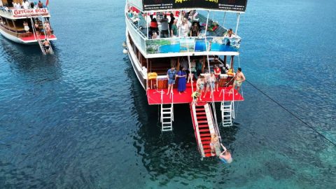 Marmaris All Inclusive Boat Tour 2026 | Akvaryum Boat + Free Transfer